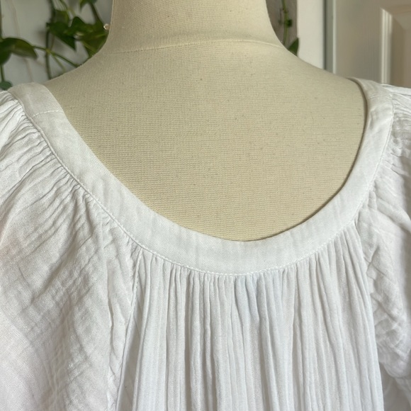 🦢🤍White Summer Cotton Dress🤍🦢 - Picture 7 of 10